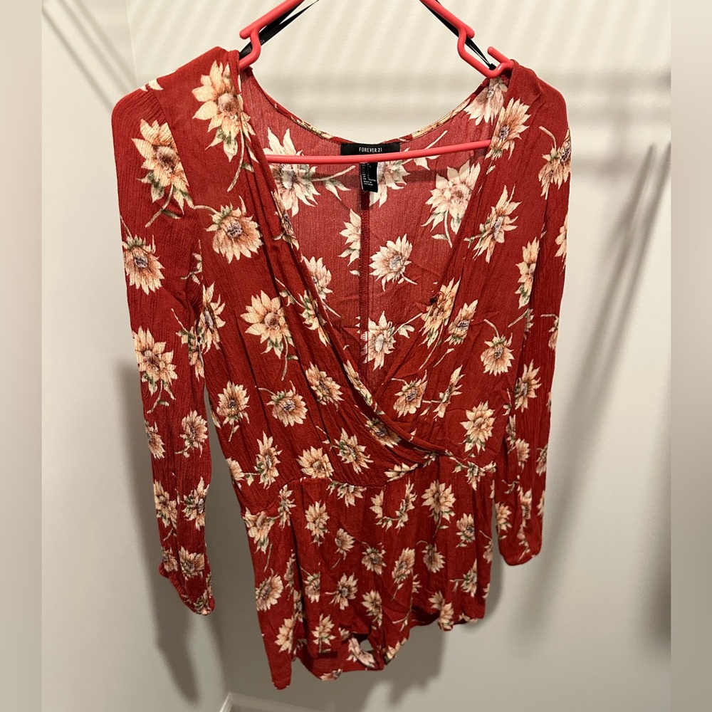 Sunflower romper